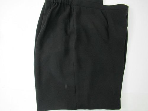 Women's Black Unlined PANTS SIZE 24W "40x30 " - H911 - Picture 2 of 10