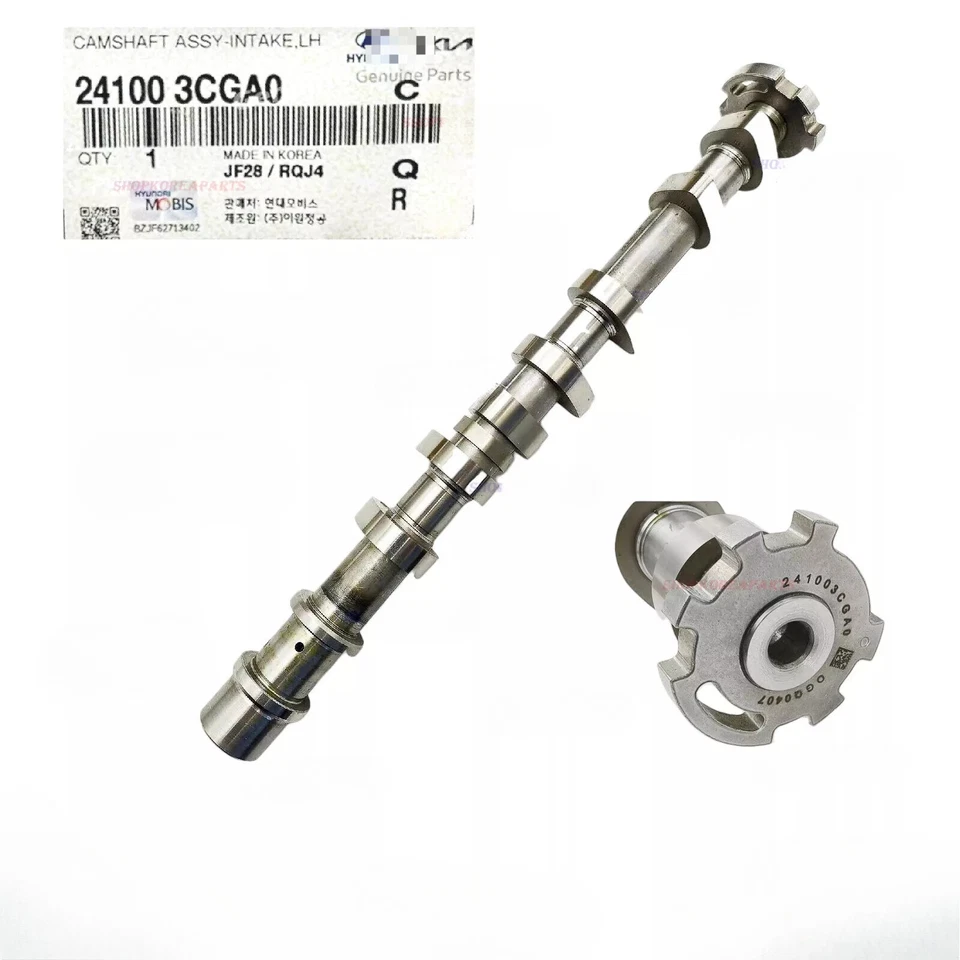 NEW 24100-3CGA0 Intake Camshaft Assy LH for Hyundai Santa Fe Kia Sorento Foto 2 de 4