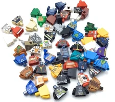 LEGO LOT OF MINIFIGURE TORSO PIECES BODY CHEST PARTS