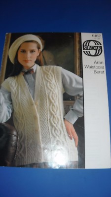 Sirdar Damen Weste & Beter Strickmuster 6162