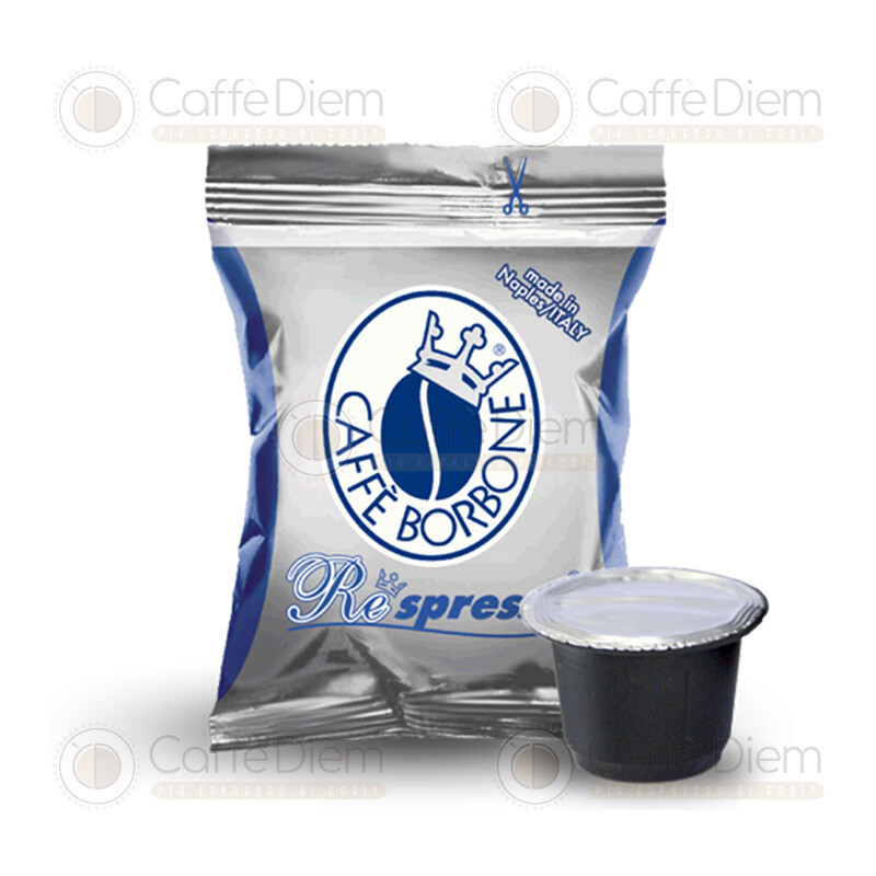 500 Capsule Cialde Borbone RESPRESSO BLU Compatibili Compatibile NESPRESSO KRUPS