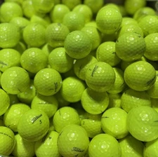 4 Dozen TITLEIST AVX Yellow 5AAAAA+ MINT CONDITION GOLF BALLS **FREE SHIPPING**