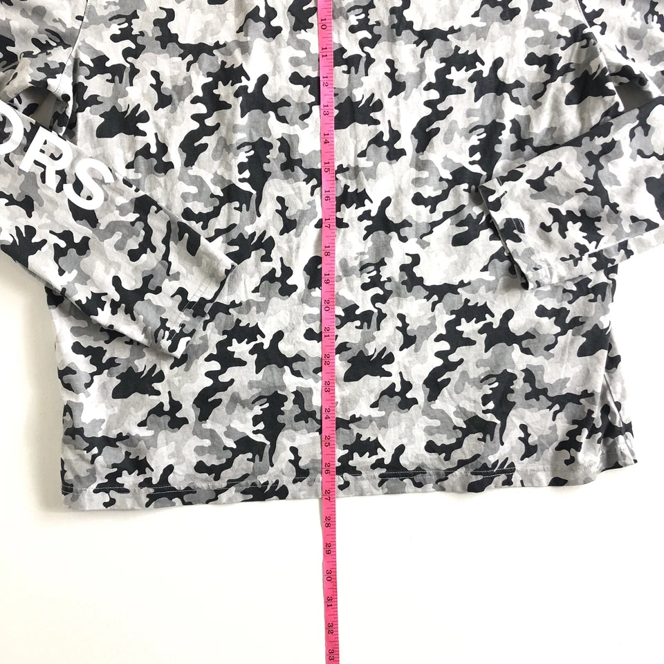 MICHAEL KORS 女式迷彩圆领长袖衬衫 — 第 4/4 张图片