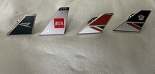 British Airways Retro Pin Set RARE