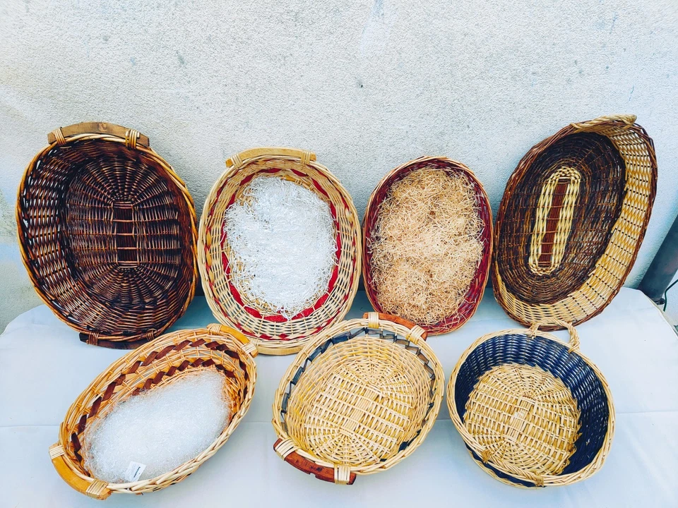 Ceste in vimini medie e grandi in totale n.7x10€/l'una - Immagine 2 di 2