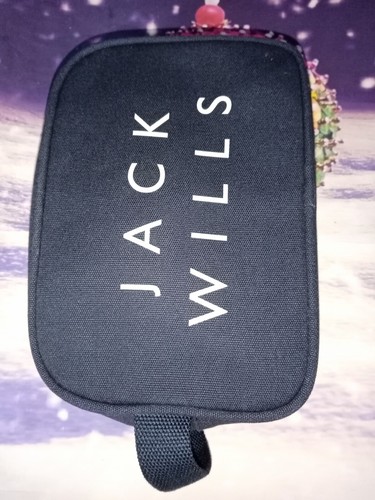 Jack Wills Men Navy Wash Toiletries Bag New - Picture 2 of 4