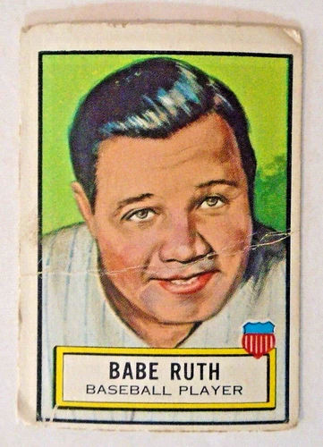 1952 Topps 'Look  N See' Babe Ruth Card! #15