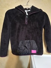 Calvin Klein Hoodie pullover Girls Black/ Pink Size Medium 10/12