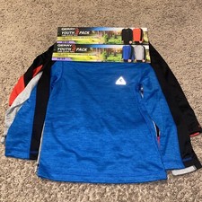 SET OF 2 Gerry Youth Blue/Red 2 Pack long-Sleeve Tops New W/tags XS 5/6 SEE 