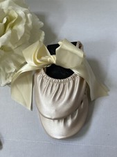 Brand New Foldable Champagne Rescue Flats Women  s Flat Ballet Shoes Size L