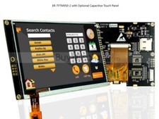 Serial,SPI 5" 5.0 inch TFT LCD Module Display w/Capacitive Touch Panel,Tutorial