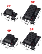 2/4/6/8 Channel Solid State Relay Module DC-AC DC-DC Control Voltage 3-32VDC 