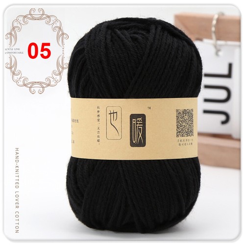 1Ball Soft Blended Yarn Hand Knitting 4ply Yarn For Scarf Sweater Hat Doll - Picture 6 of 77