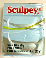 Sculpey III Polymer Clay 2oz-SKY BLUE