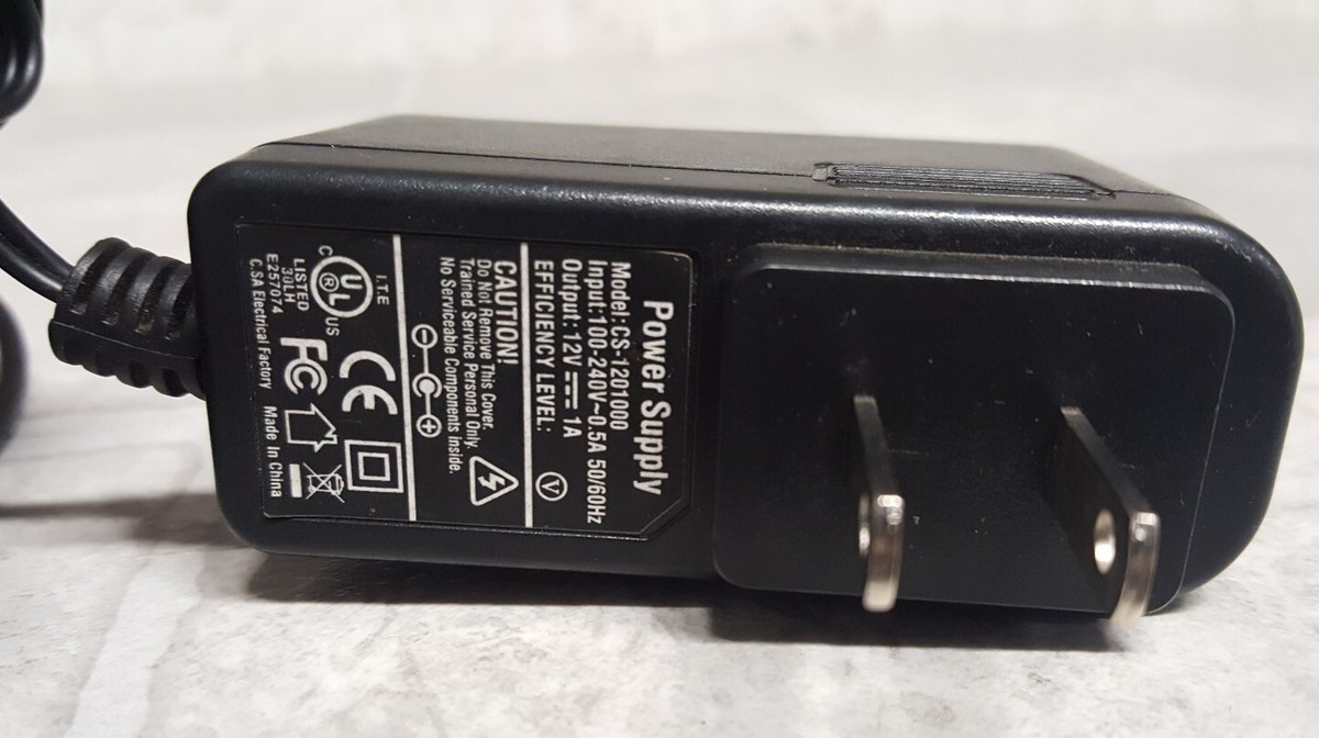 12V 1A AC Adapter Charger Power For Switching CS-1201000 Camera - Foto 12