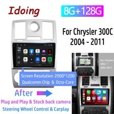 CarPlay Car Stereo Radio GPS DSP For Chrysler 300C 300 2004-2010 Android 12 64GB