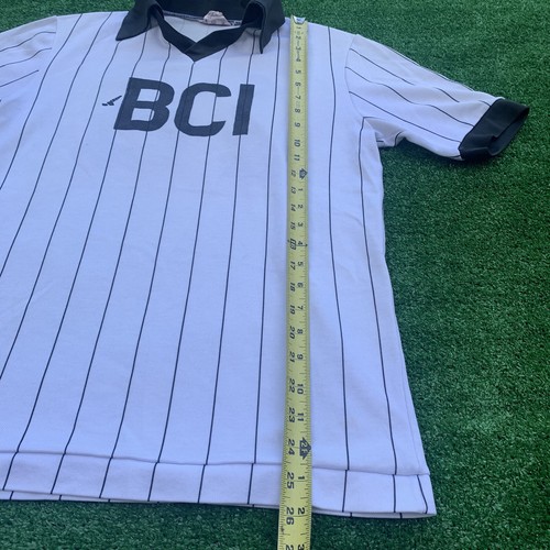 Vintage BCI Pin Stripe Jersey Made in England for Pegasus Sz 38/40 #16 - Picture 11 of 11