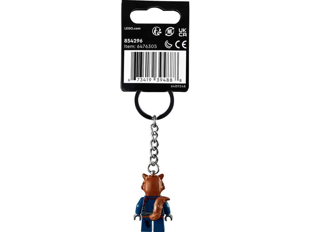 Lego 854296 Rocket Raccoon Keychain Keyring - New - AU Spiderman