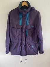 Sprayway S Purple Gore-tex Jacket Coat Waterproof Small Hiking 90s Retro Vtg