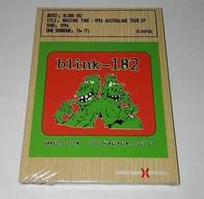 Blink-182 - Wasting Time (Single) (Wood Box, Mini-CD) SEALED!