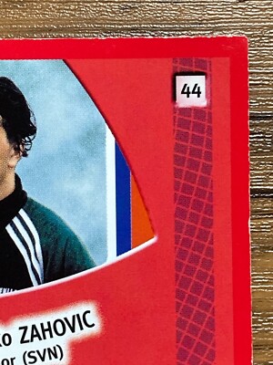 Panini 2002 FIFA World Cup Soccer Card 44 Zlatko Zahovic Solvenia