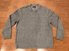 All Saints Men Sweater Jumper Hane Crew Gray Size M