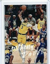 ANTHONY DAVIS Lakers 2019-2020 Panini NBA CHRONICLES LUMINANCE #157