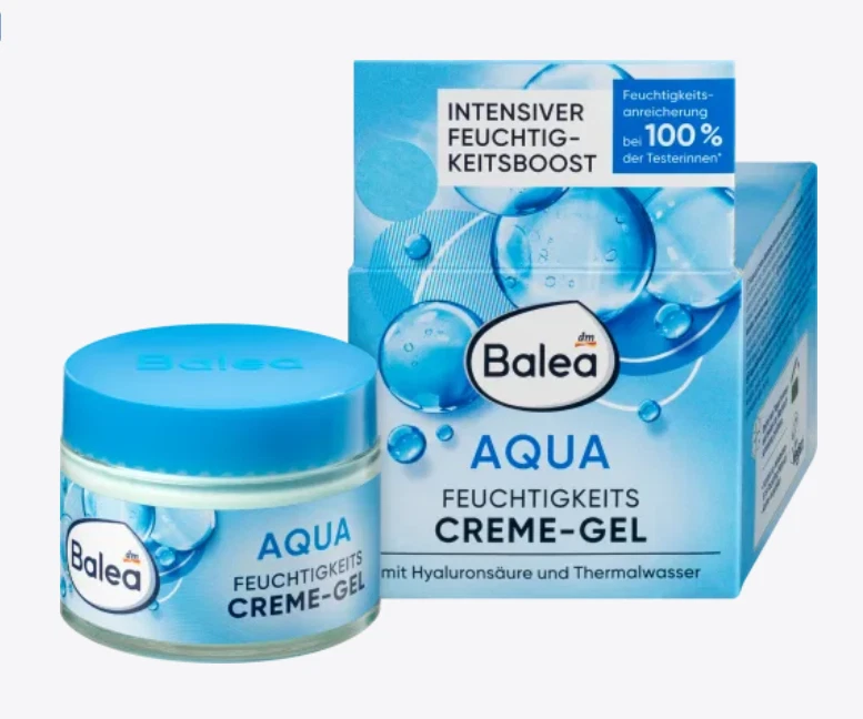 Balea Aqua Day Crema Hidratante Intensa Gel con Algas Vegano Cuidado de la Piel Seca Nuevo Foto 2 de 4