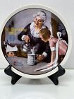 Norman Rockwell 1982 Mother’s Day Plate “The Cooking Lesson” By Knowles