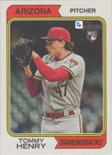 2023 Topps Heritage - #147 Tommy Henry - RC - NM/M