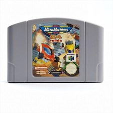 Thumbnail of ebay&reg; auction 196070634572 | Nintendo 64 Spiel : Micro Machines 64 Turbo - Modul / Cartridge | N64 Pal Game