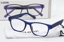 NEW THE LOOK EYEWEAR 75699W-021115 AUTHENTIC EYEGLASSES READERS +1.50 50-21