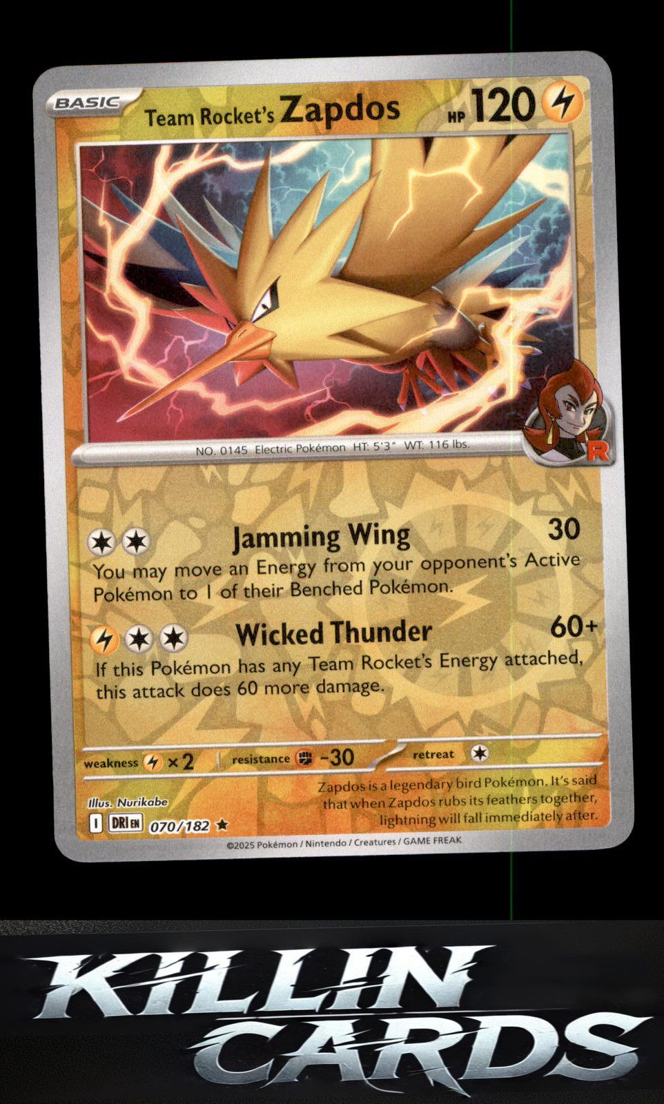 Team Rocket's Zapdos