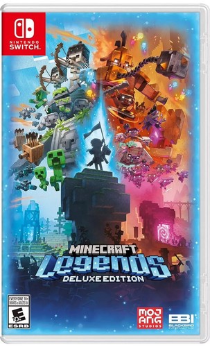 Minecraft Legends Deluxe Edition (Nintendo Switch) Brand New & Factory Sealed