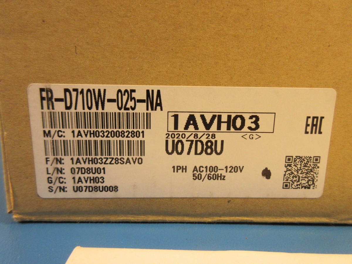 三菱 TIZZYEASY FR-D710W-0.75K FR-D710W-014-NA - Variable Speed Drives - Inverters