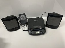 Sanyo CDP-45A Compact Disc Player Power Lead Ross Speakers Case