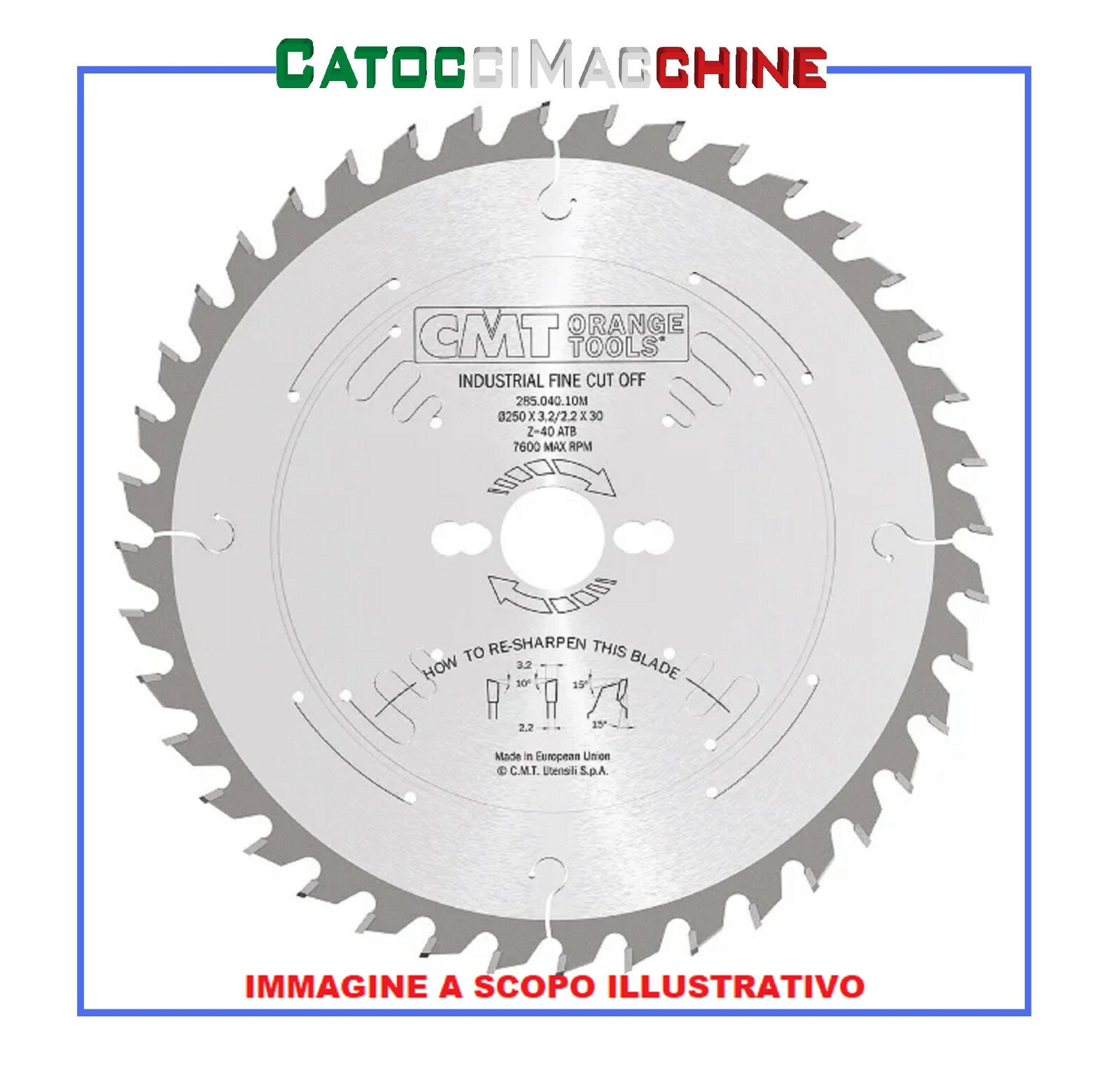 LAMA CIRCOLARE WIDIA TAGLIO TRAVERSO VENA Ø 350MM Z54 FORO 35 MM CMT 285.054.14R