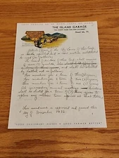 1932 McCormick Deering Farm Machines and Implements IHC Letter Stationery  