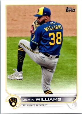 2022 Topps Series 1 Devin Williams Milwaukee Brewers #26