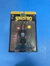 DC DIRECT VINTAGE GREEN LANTERN SINESTRO ACTION FIGURE 2001 BRAND NEW.
