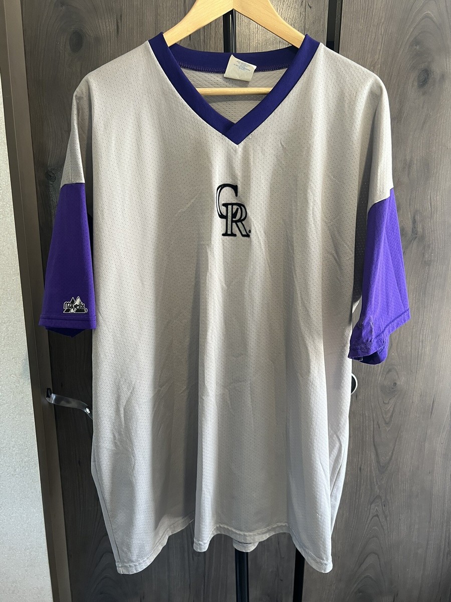 90s USA製 Vintage MAJESTIC ROCKIES Tシャツ L 90s majestic mlb