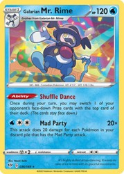 Galarian Mr. Rime 036/189 Rare Darkness Ablaze
