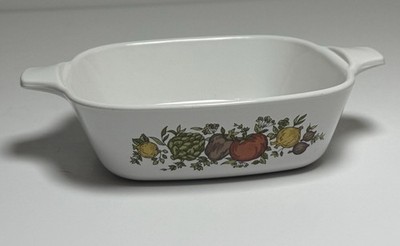 Corning Ware 1.75 Cup Casserole Spice of Life P-41-B Vintage Vegetables