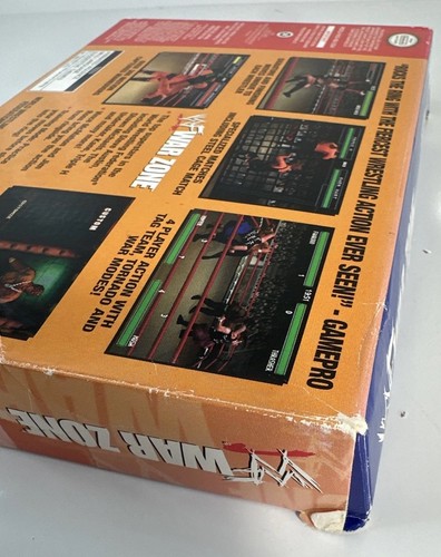 WWF Warzone War Zone für Nintendo 64 N64 komplett in OVP CIB - Bild 12 von 15