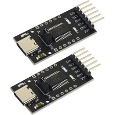2 PCS FT232RL FTDI USB Type C to TTL Serial Converter Adapter Module 6Pin