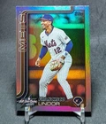 Francisco Lindor All-Star Game Foil 2025 Topps Update Series Card #ASG-17 Mets