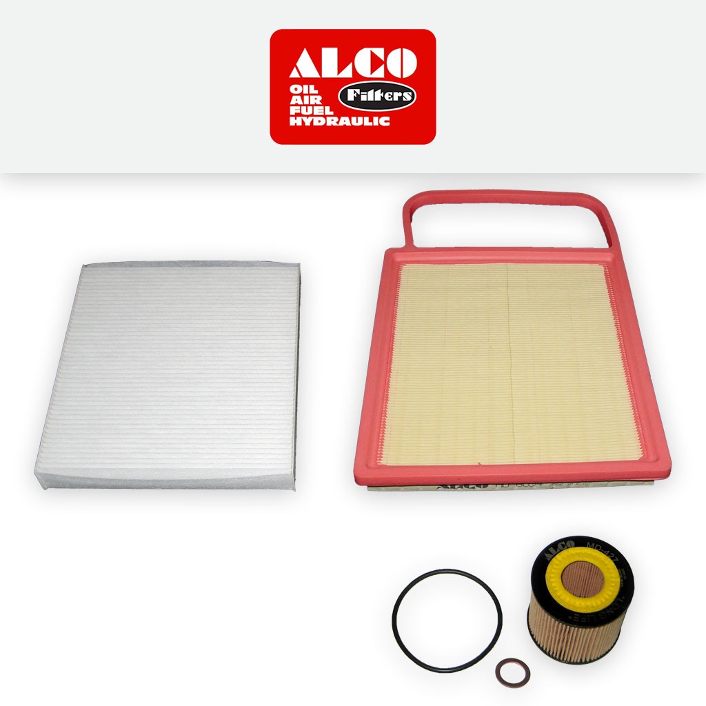 SERVICE KIT for SKODA FABIA 6Y 1.2 AWY ALCO OIL AIR CABIN FILTERS (2001-2004)