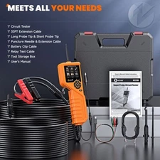 KZYEE KM601 Power Scan Tester Electrical 12V/24V Power Circuit Diagnostic