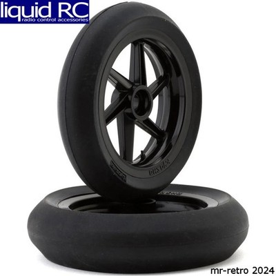 Kyosho GPTH103B Hanging On Racer High Grip Tires & Wheels Set