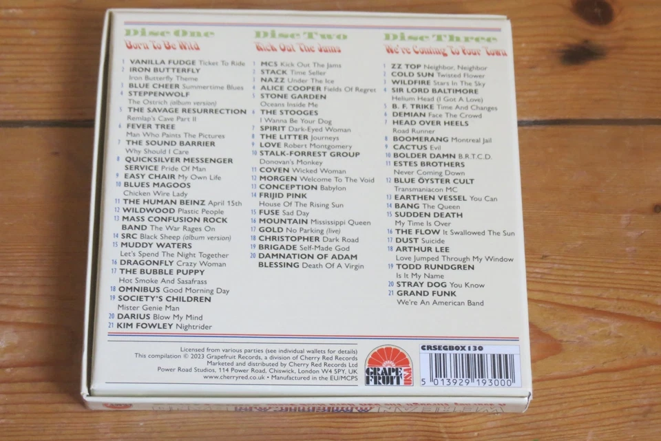 We're an American Band - USA Hard Rock 1967-1973 - Grapefruit 3 CD box set - Image 2 of 4